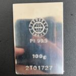 田中貴金属　プラチナインゴット100g